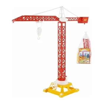 Hračka na písek Věžový jeřáb na kolečkách, různé barvy