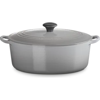 Pánev Le Creuset, Pekáč Le Creuset oválný, 31 cm, světle šedý - Formadore