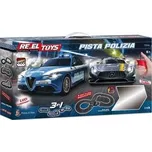 RE.EL Toys Autodráha Policie 3v1 1:43