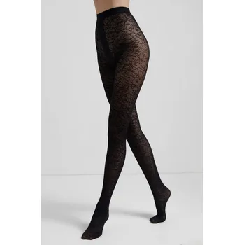 Dámské punčochy Punčochy CONTE - VISAGES Barva: NERO, Velikost: 2-S