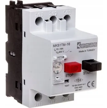vypínač Motorový spínač Emas Elektroteknik 1 V IP20 1 A