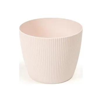 Květináč Plastový květináč Magnolia Jumper 300 mm, světle béžový