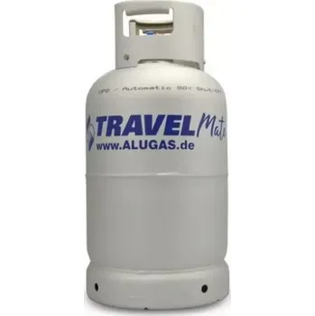 Příslušenství ke karavanu Plnitelná lahev Alugas Travel Mate 14 kg s multiventilem 80%