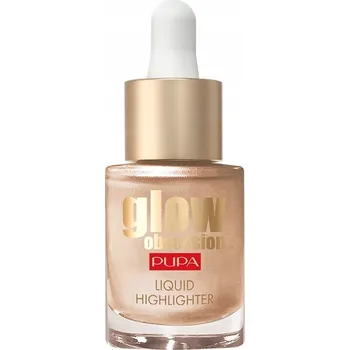 Rozjasňovač Tekutý rozjasňovač Pupa Glow Obsession růžový 13,5 ml