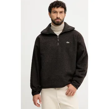 Pánská mikina Fleecová mikina Lacoste, XL, hnědá, 89X