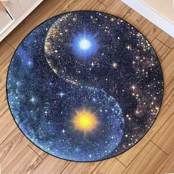 Koberec Yin yang kulatý koberec moderní - 3,40x40cm