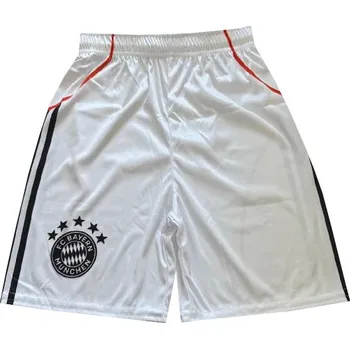 Fotbalové trenky Bayern bílé 2026 Velikost: 128 cm (4-6 let)