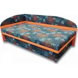 Jednolůžková postel (válenda) 100 cm Suzanna (Oranžová X104 + Valeriana vol 830) (L). Akce -8%. 793150