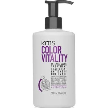 Vlasová regenerace KMS Color Vitality Intense Gloss Treatment intenzivní péče pro zdravý lesk 500 ml