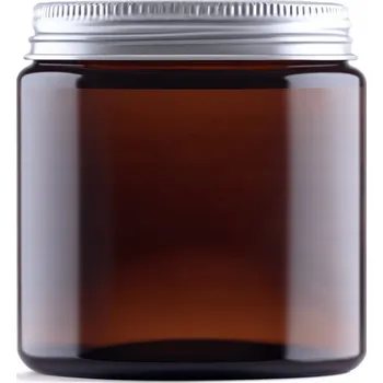 Sklenice 120 x 105 ks skleněná zavařovací sklenice hnědá odolná vůči UV záření, stříbrná kovová matice