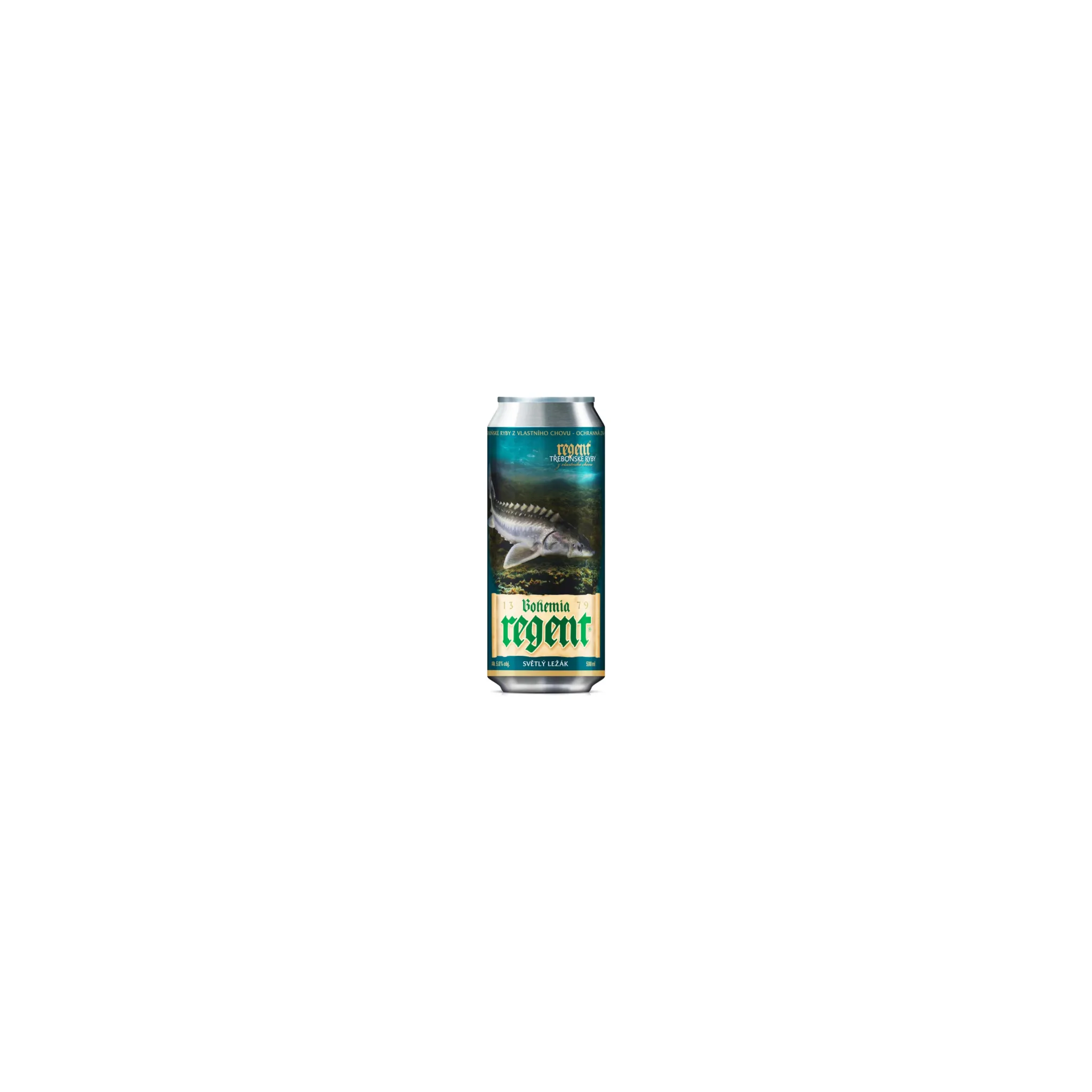 Fotografie 7 - Pivo Pivovar Regent Vodní říše Třeboň mix motivů 12° 6x 0,5 l plech