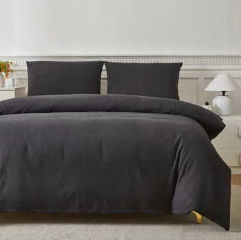 Povlečení Sada povlečení 220x200 + 2x 70x80 s lněným vláknem - lněné povlečení