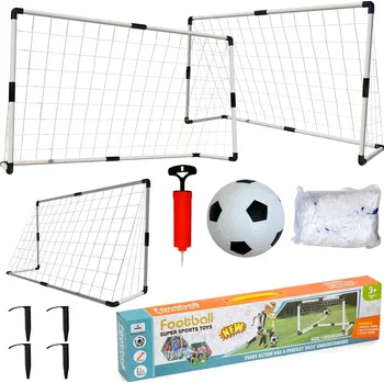 Fotbalová branka BRANKA 120X80 2v1 FOTBALOVÁ BRANKA + PUMPIČKA