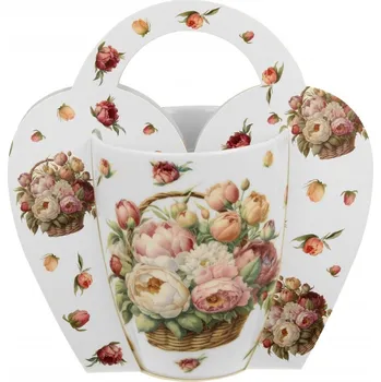 Porcelánový hrnek PEONIES, 350 ml