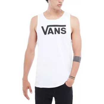 Pánská móda tílko pánské VANS VANS CLASSIC TANK white-black - S