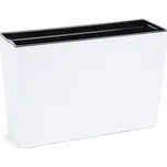 Truhlík Werbena vroubek 190x560 mm, bílý