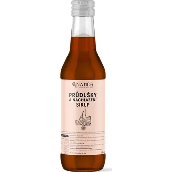 Přírodní produkt Natios Průdušky a nachlazení sirup 250 ml