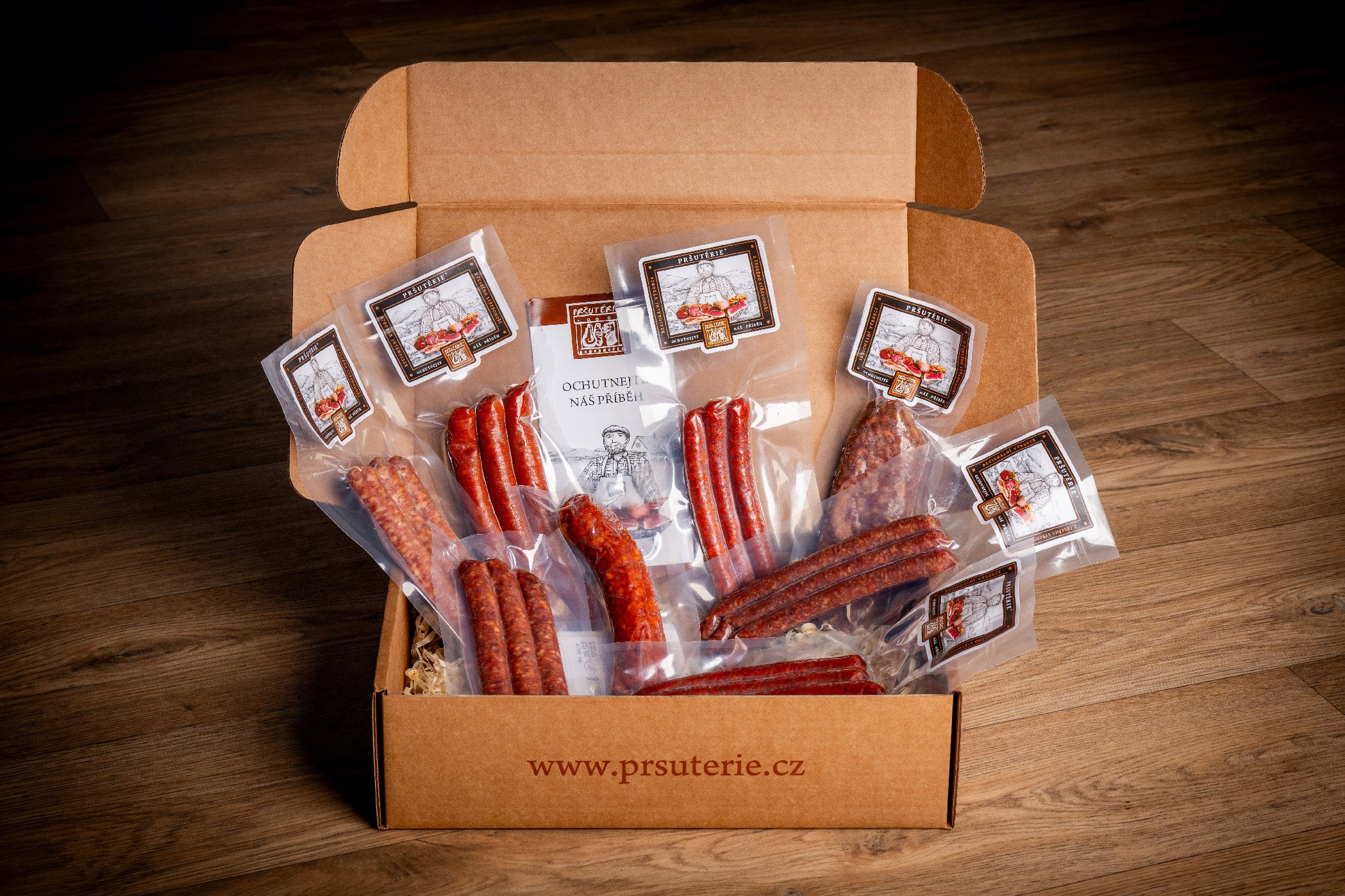 DEGUSTAČNÍ BOX - klobásky z Pršutérie®
