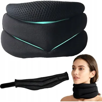 MĚKKÝ ORTOPEDICKÝ KRČNÍ LÍMEC - ORTÉZA KRKU - PODPORA PROTI CHRÁPÁNÍ