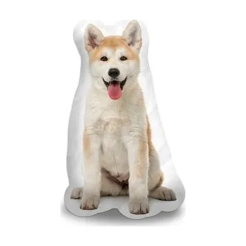 3D polštář ve tvaru Akita inu - 31x50 cm