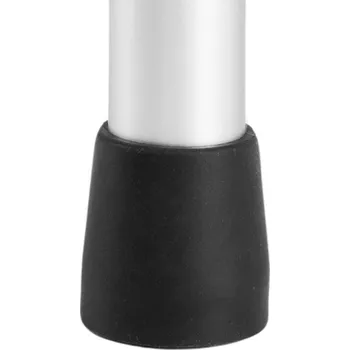 Chodítko pro seniory Gumový nástavec na chodítko Hugo černý - pár