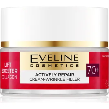 Pleťová kosmetika Eveline Cosmetics Lift Booster Collagen hydratační a vyživující krém na vrásky 70+ 50 ml