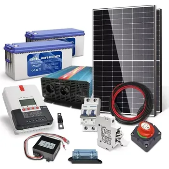 solární set Solarfam Ostrovní solární sestava SOLARFAM 740Wp 24V