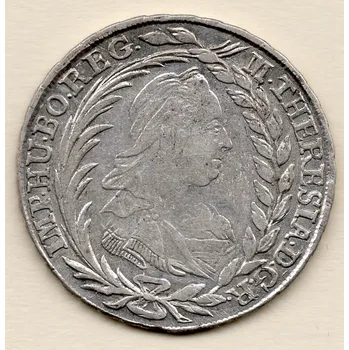 Sběratelství 20 krejcar Marie Terezie 1777 IC- FA Vídeň