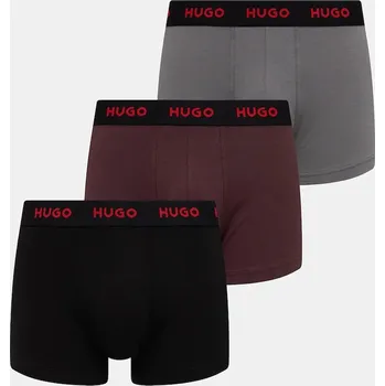 Boxerky Boxerky HUGO TRUNK TRIPLET PACK 3-pack 50532611 černá 99D, vel. XL