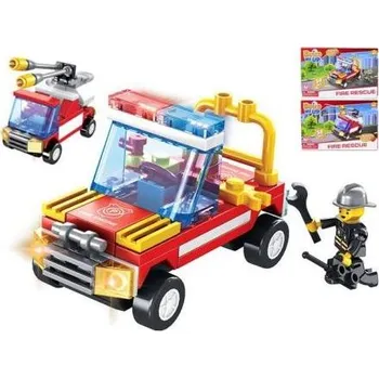 ostatní stavebnice M.T. BuildMeUp stavebnice - Fire rescue 2druhy Auta - druhy: stříkačka
