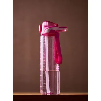 Láhev Sinsay - Láhev se slámkou - růžová - 351HD-30X - 351HD-30X-ONE