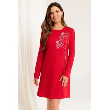 Dámská noční košile Regina Dámská noční košile 160/2 červená XL