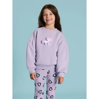 Dívčí oblečení Sinsay - Mikina - levandulová - 3267J-04X - 3267J-04X-98