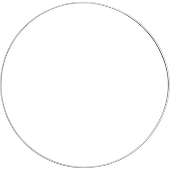 Knorr Prandell Kovový kruh - základ pro věnce Ø35 cm - bílý