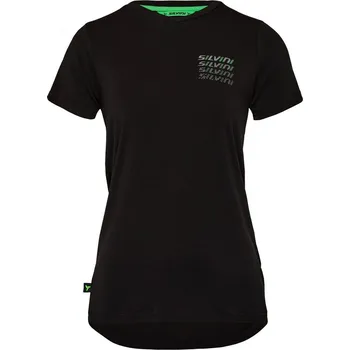 Dámské tričko dámské tričko SILVINI WD2521 Monira black-white - L