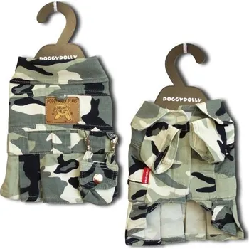 Obleček pro psa Kabátek White Camouflage Dress XS