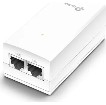 PoE injektor TP-LINK Omada 24V Passive PoE Injector Adapter PORT: 1× Gigabit PoE Port, 1× Gigabit Non-PoE Port SPEC: Data and Power Carried o TL-POE2412G