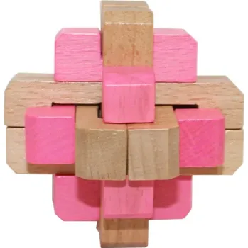 Hlavolam Barevný hlavolam kostka | dřevěný hlavolam - 6