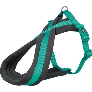 Postroj pro psa TRIXIE Nylonový postroj PREMIUM podšitý 40-60cm/20mm (S-M), - oceán