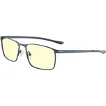 GUNNAR kancelářské brýle MENDOCINO / titánové obroučky MIDNIGHT BLUE/ jantarová skla