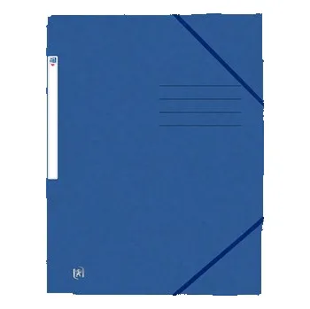 Archivační box Oxford, Tříchlopňové desky, karton, A4, modrá (cs, H-OXFORD K)