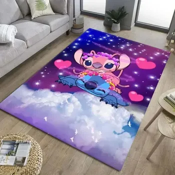 Dětsný nábytek Velký koberec s motivem Lilo a Stitch - 40x60cm(,11