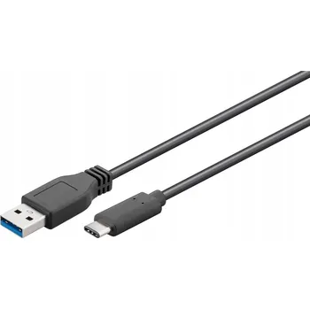 Datový kabel Kabel Goobay USB - USB-C 3 m černý