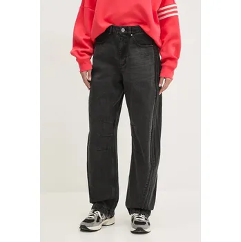 Pánské džíny Džíny adidas Originals DENIM BN PANT JX9213 šedá 90Y, vel. 26