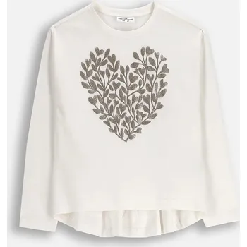 Dívčí tričko Dětské tričko s dlouhým rukávem Coccodrillo ZC5143103WGK růžová 03X, vel. 92