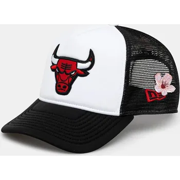 Kšiltovka Kšiltovka New Era NBA Flower Trucker Bulls 60595281 černá 99X, vel. ONE SIZE