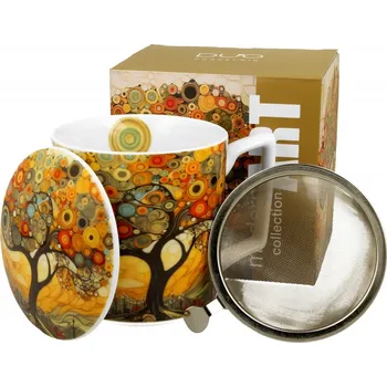 Porcelánový hrnek byliňák - stromy, 450 ml