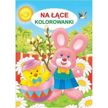 První čtění Na łące. Kolorowanki - Żukowski Jarosław