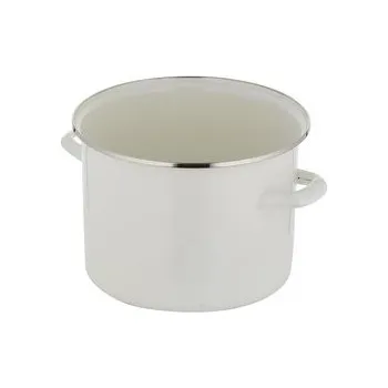 Hrnec HRNEC SMALTOVANÝ 22CM 5,2L KRÉMOVÝ