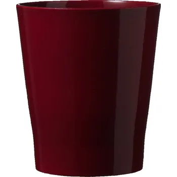 Květináč Keramický květináč na orchideje Merina Candy 8x7 cm vínový lesklý